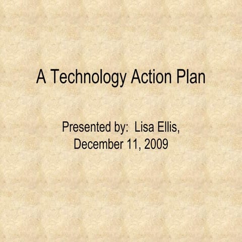 The Action Plan