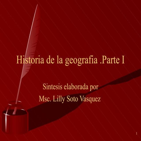 La geografía en la edad antigua | PPTX