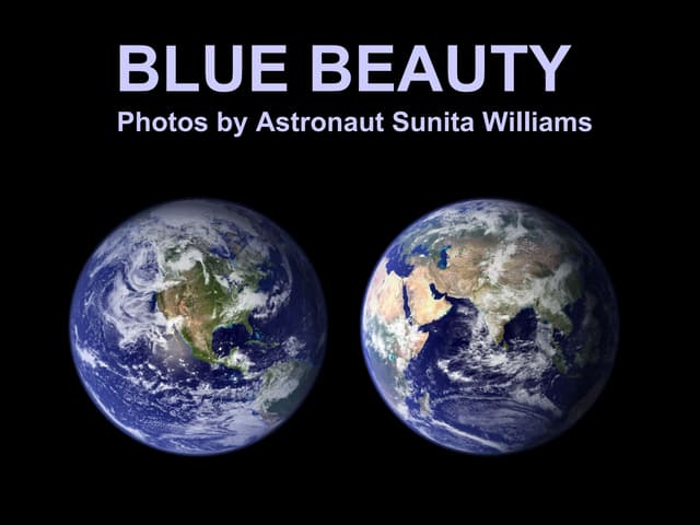 Earth from the Space Shuttle