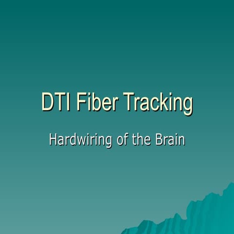 DTI Fiber Tracking