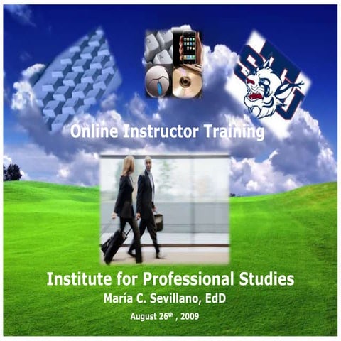 Online Instructor Training Presentation | PPTX