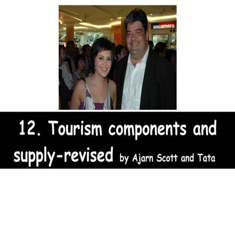 Intro to tourism Chapter 12