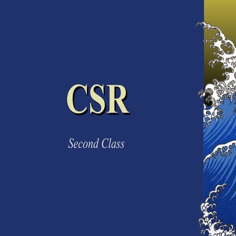 CSR