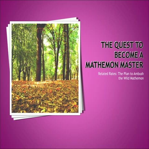 The Plan to Ambush the Wild Mathemon