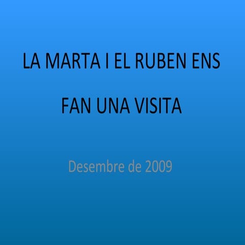 Rubén i Marta