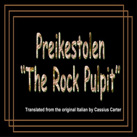 Preikestolen in Denmark