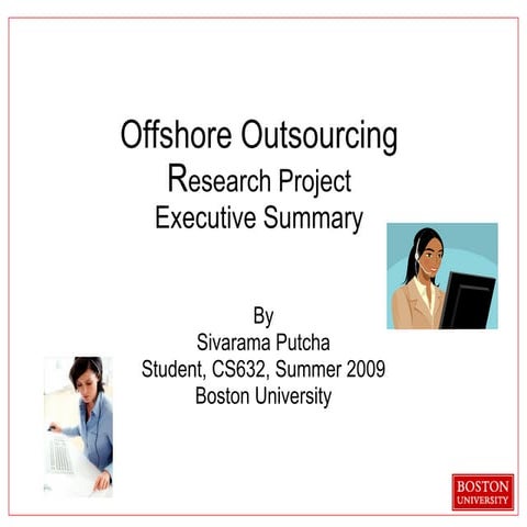 project on Offshore Outsourcing