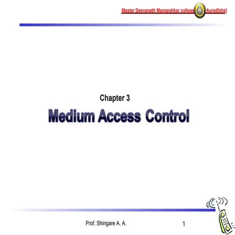 MEDIUM ACCESS CONTROL | PPTX