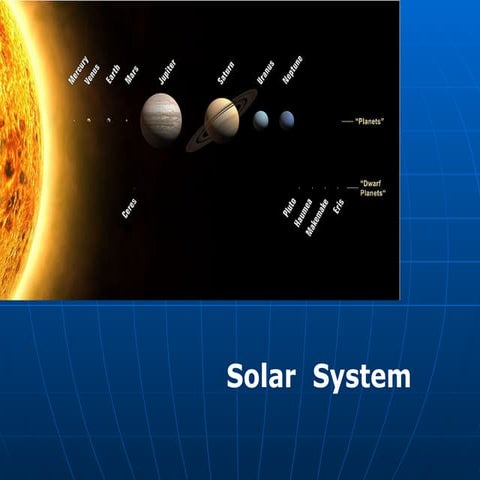 The solar system | PPTX