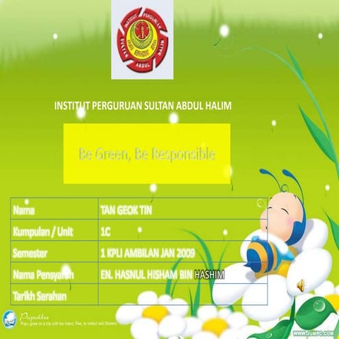 Reduce, Reuse, Recycle