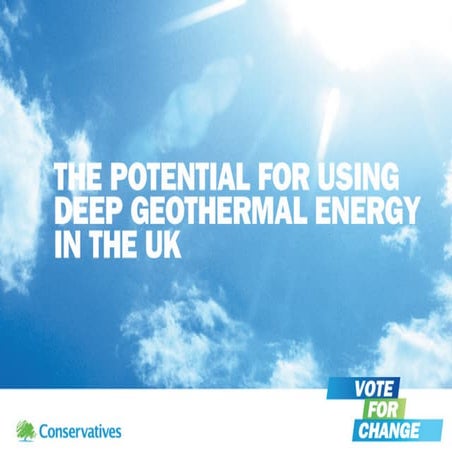 The potential of deep geothermal energy