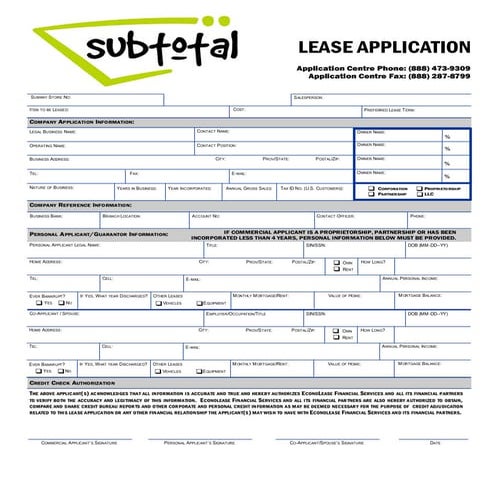 lease app