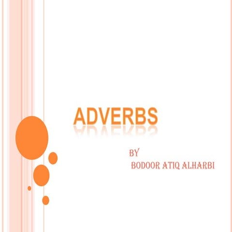 Adverbs