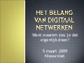Digitaal netwerken voor het MKB