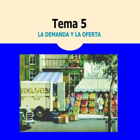 Curvas de oferta y demanda (tema 5)
