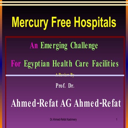 Mercury Free Hospitals