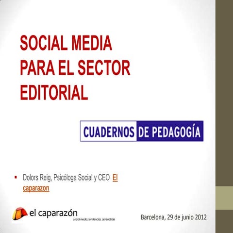 Social media editorial