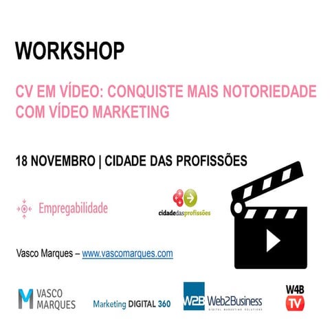 CV em Vídeo: Conquiste mais notoriedade com vídeo marketing