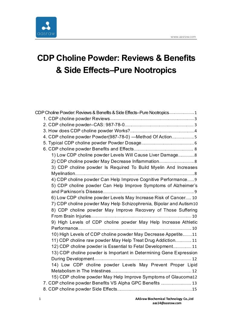 Choline Cdp Brain Mind Article