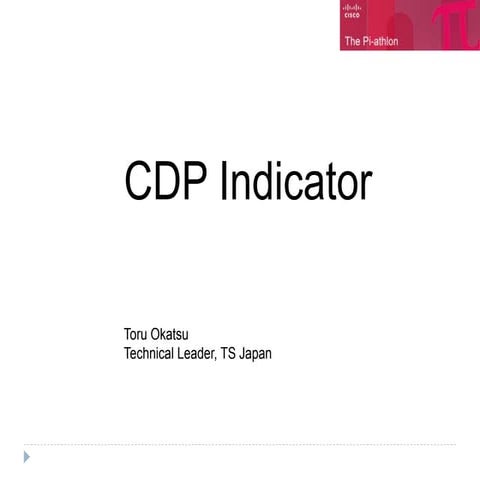 CDP Indicator