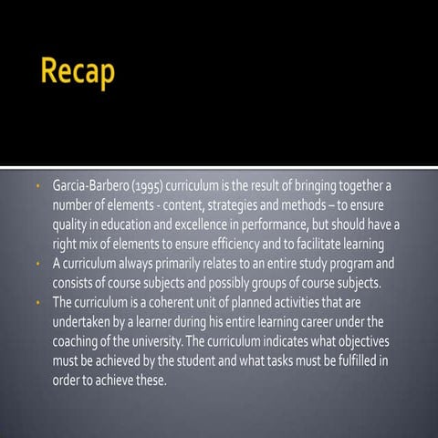 Curriculum Development Process