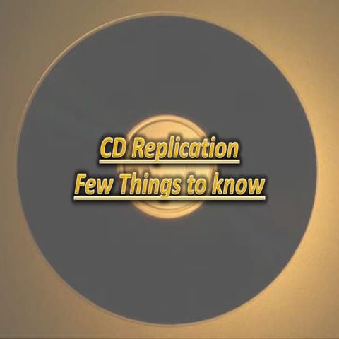 Replication - Few Things to Know