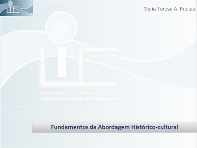 Fundamentos da Abordagem Histórico-...