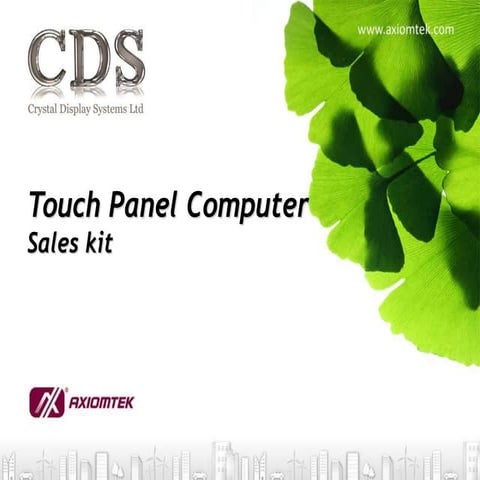 CDS Ax Touchscreen Panel PC Overview