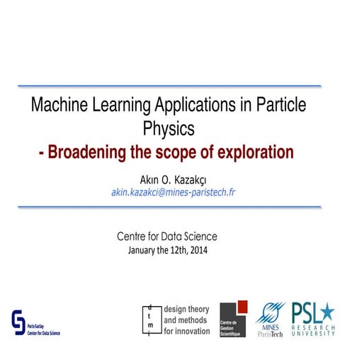 Innovative Design Workshop - HiggsML and beyond (Machine Learning in Particle...
