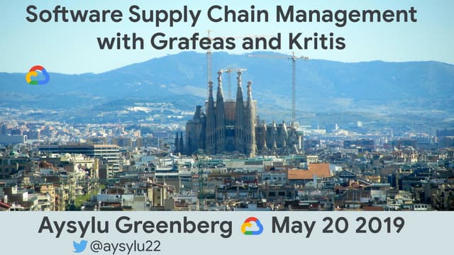 Software Supply Chain Management with Grafeas and Kritis