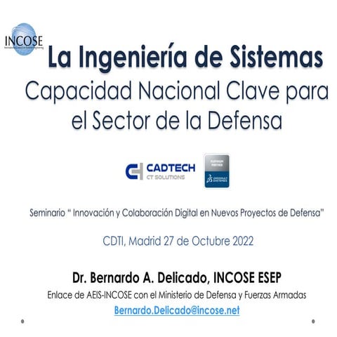 La Ingeniería de Sistemas en Defensa