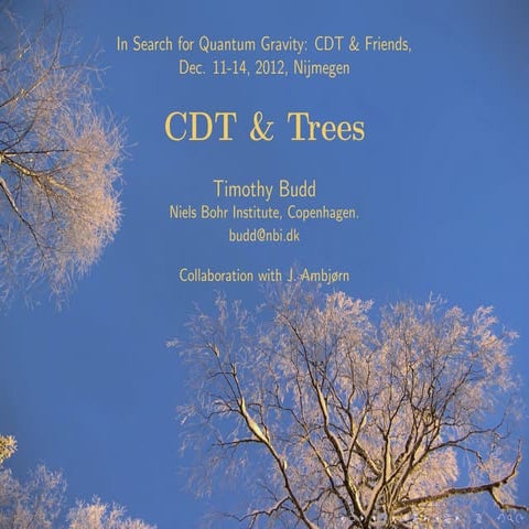 CDT & Trees