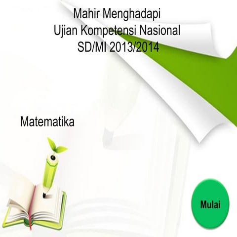 Cd un matematika mahir sd 2013