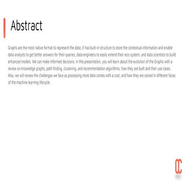 Evolution of Graph Algorithms – Benefits and Challenges