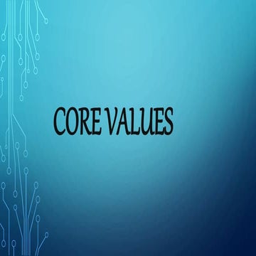 Core Values