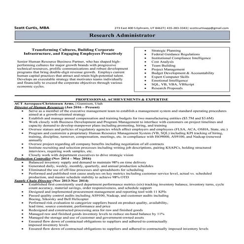 Scott Curits Resume 20170208