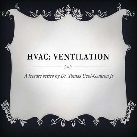 HVAC: Ventillation 