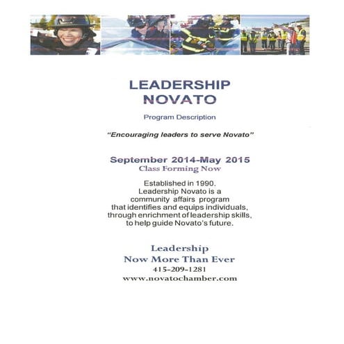 Leadership Novato Program | PDF
