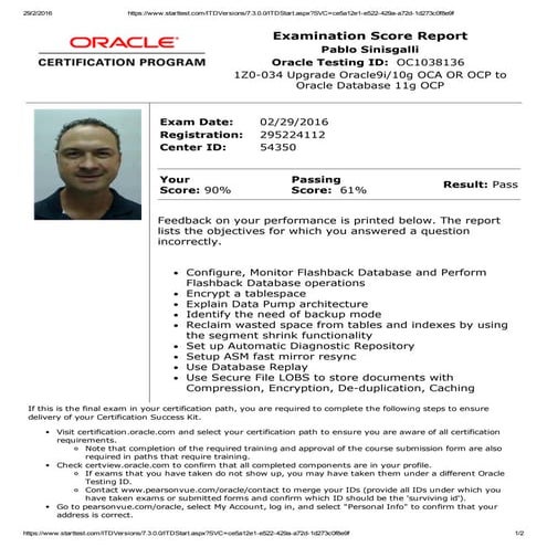 Introduction to Oracle 9i SQL Certification | PDF