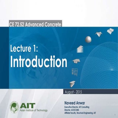 CE72.52 - Lecture1 - Introduction