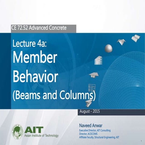 CE 72.52 - Lecture6 - Member Behavior