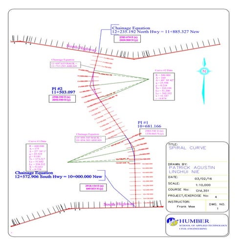 Spiral Curve - Horizontal Alignment | PDF