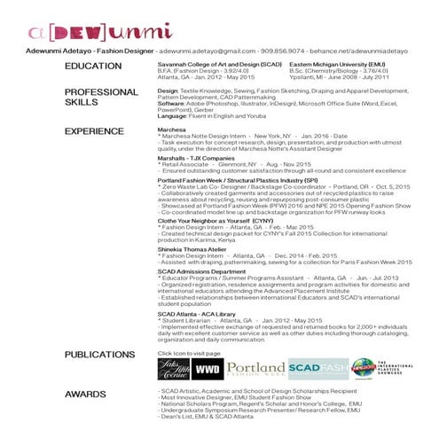 Adewunmi Adetayo - Resume