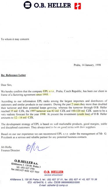 Reference Letter 1 | PDF