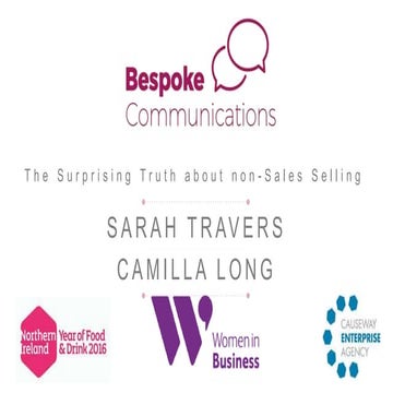 The surprising truth about non-sales selling