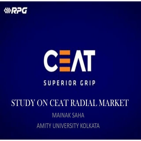 CEAT RADIAL MARKET STUDY