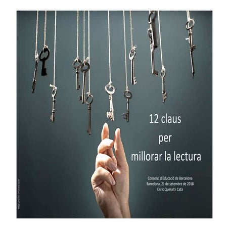 12 claus per millorar la lectura CEB 21.09.2018