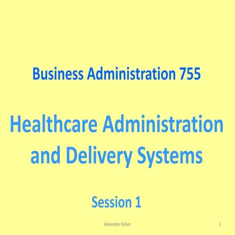 Session 1 | PPT