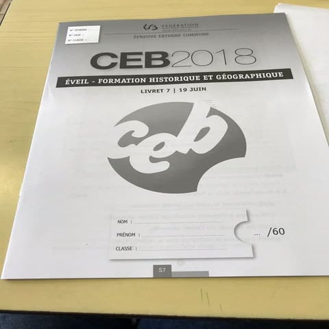 CEB - Épreuve d'Histoire Géo | PDF