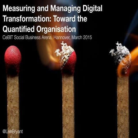 A proposal for how to manage and measure Digital Transformation